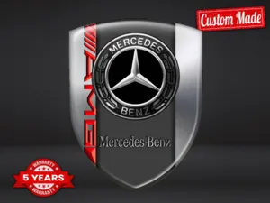 Mercedes Autocollants Logo Affaires Sport Tuning Personnalisable